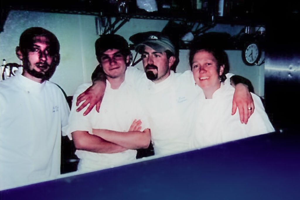 Justin, Jeff, Nick, Deborah (2002)